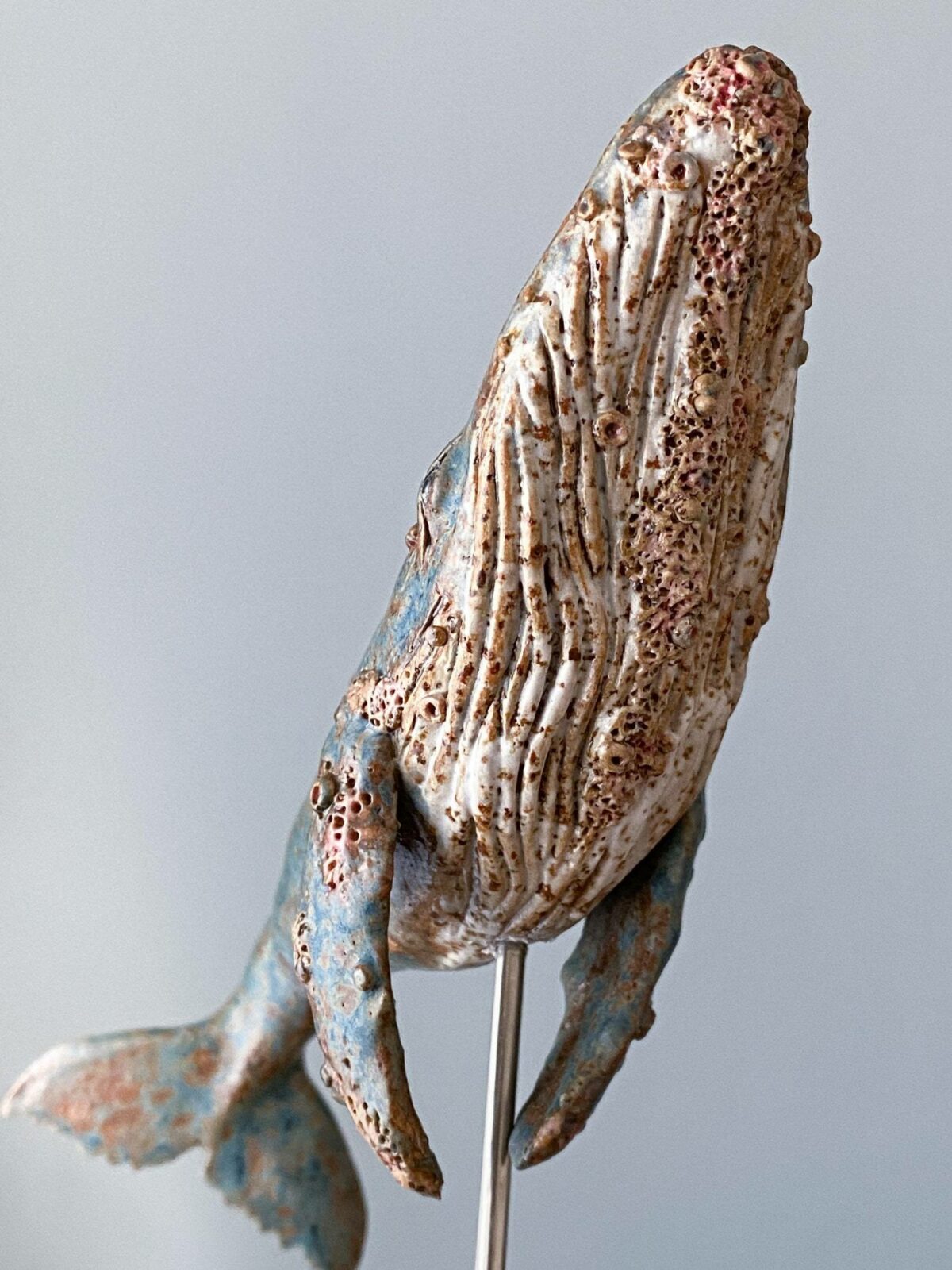 Splendid Whale Ceramic Sculptures By Alexandra Vergunova 3
