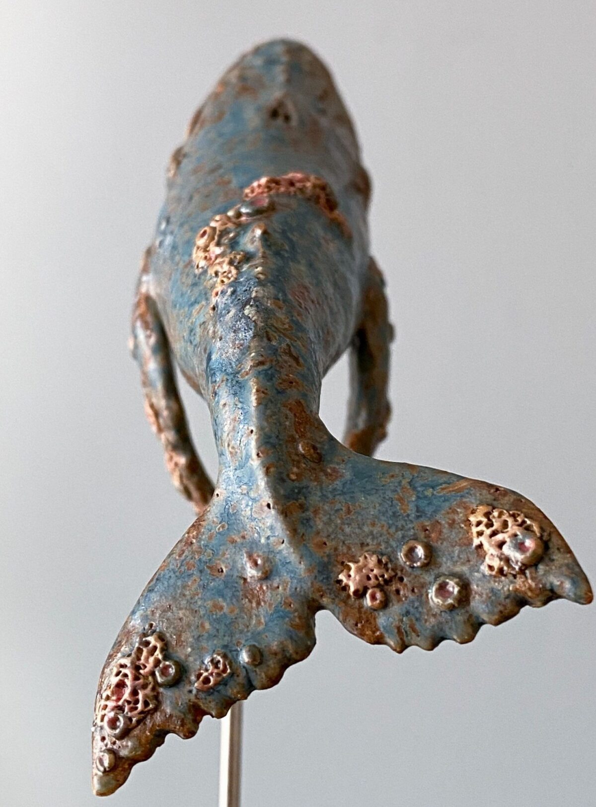 Splendid Whale Ceramic Sculptures By Alexandra Vergunova 5