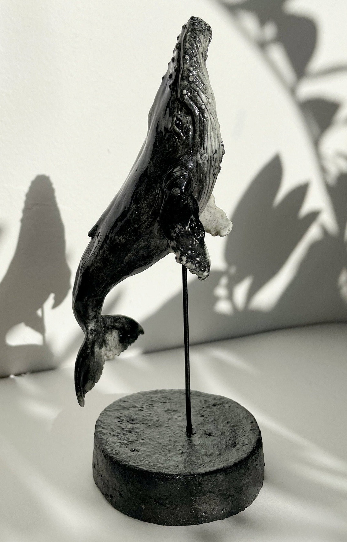 Splendid Whale Ceramic Sculptures By Alexandra Vergunova 9