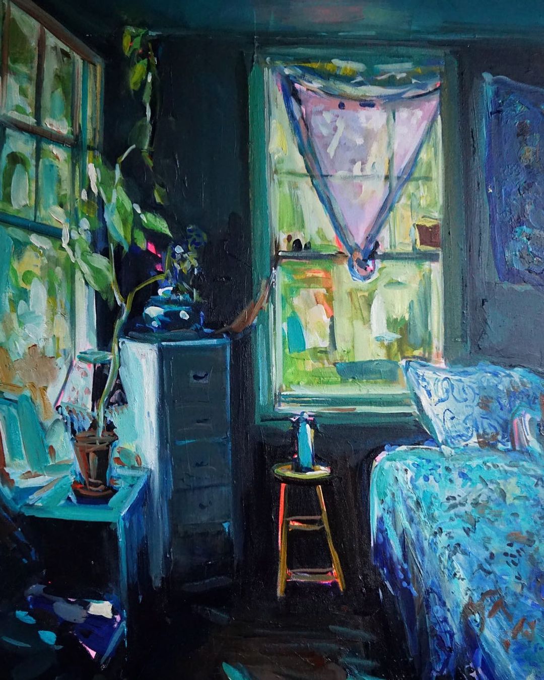 Sublime Paintings Of Intimate Home Spaces By Ekaterina Popova 4