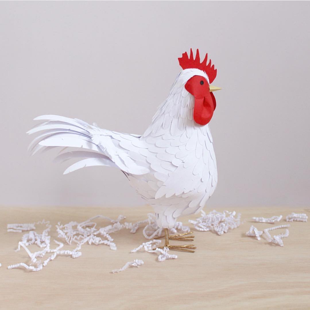 Superb Paper Sculptures Of Animals Plants And Objects By Sarah Louise Matthews 11