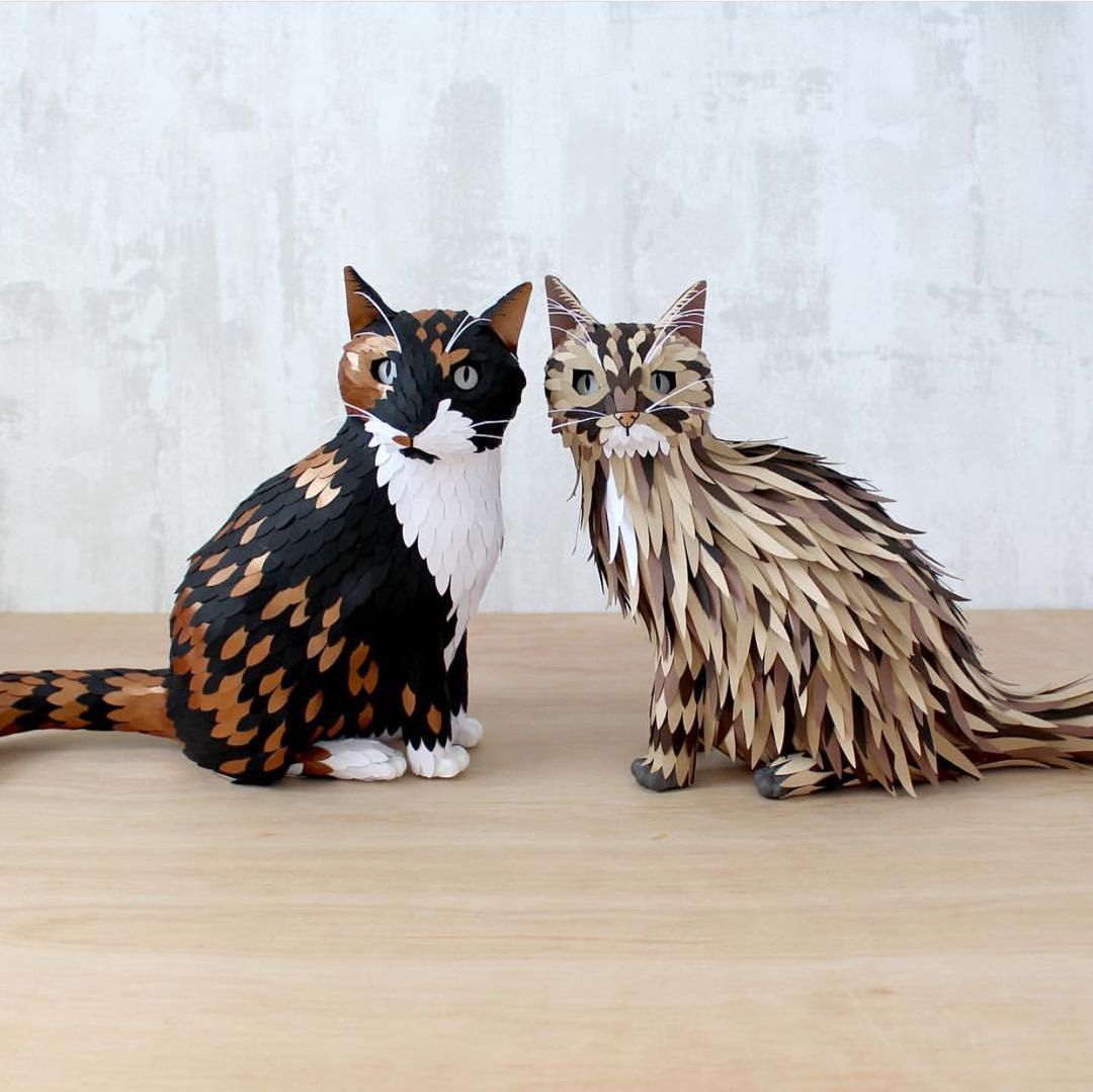 Superb Paper Sculptures Of Animals Plants And Objects By Sarah Louise Matthews 8