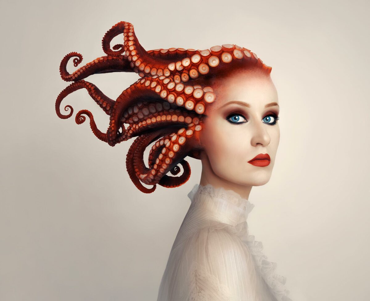The Unique And Absolutely Stunning Surrealistic Portraits Of Flora Borsi 8