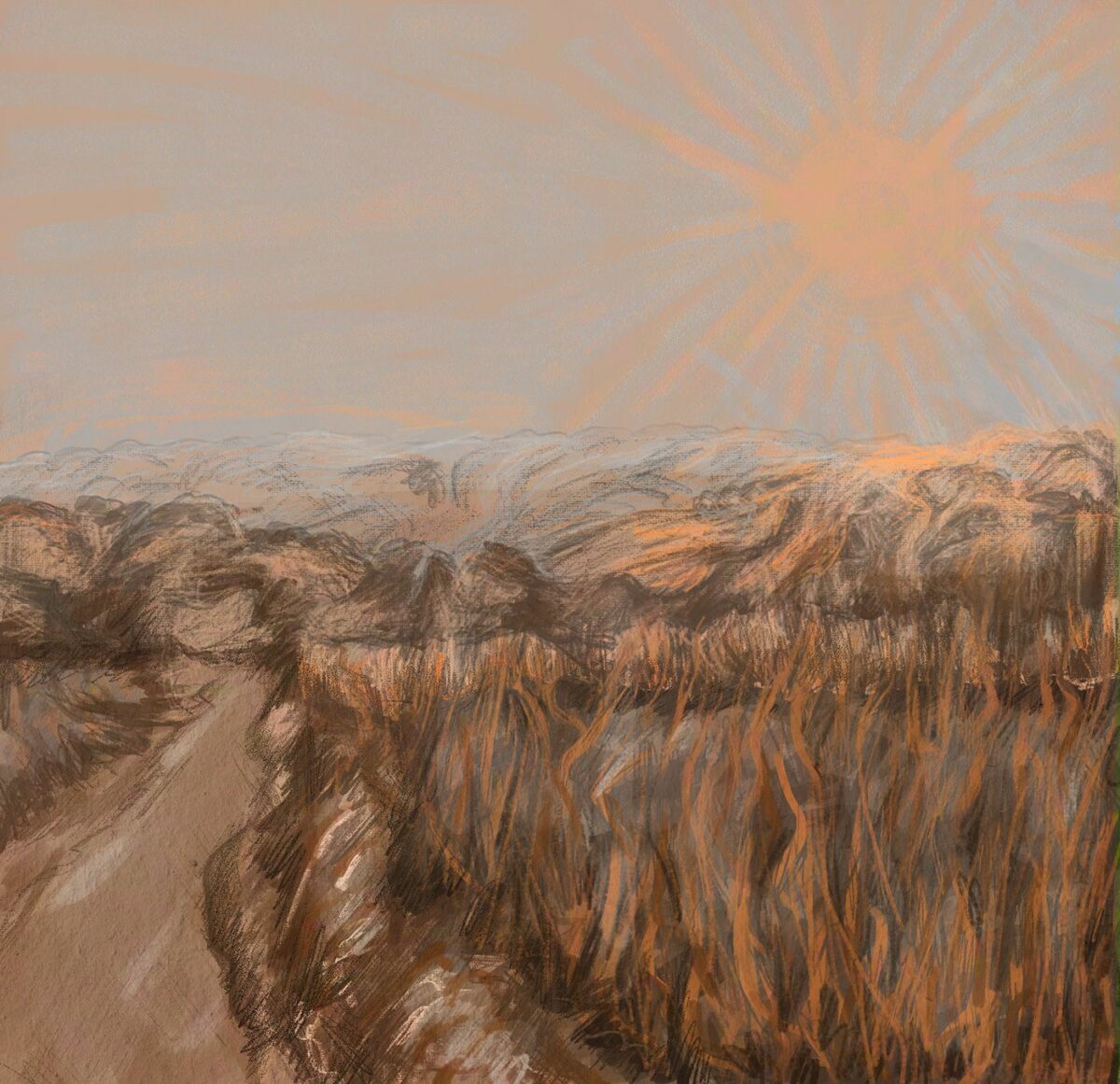 A Walk Through The Fields A Marvelous Digital Painting Series By Veronika Stehr 9