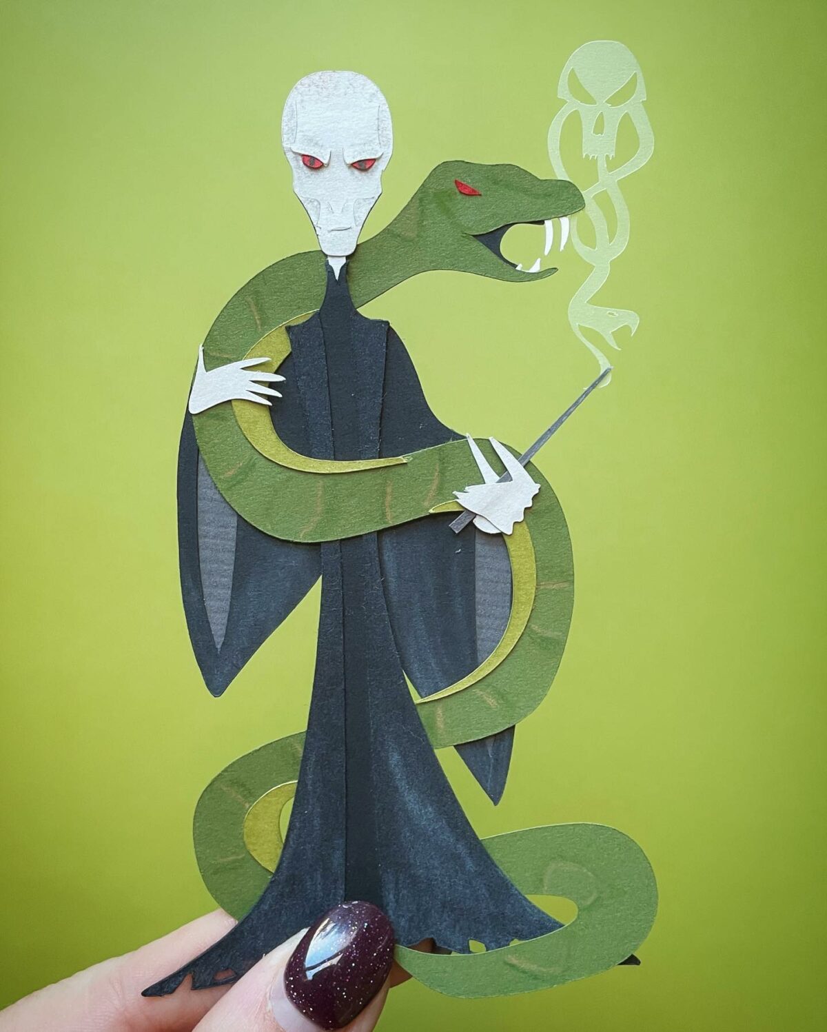 Adorable Paper Cuts Of Harry Potter Characters By Kristy Edgar 3
