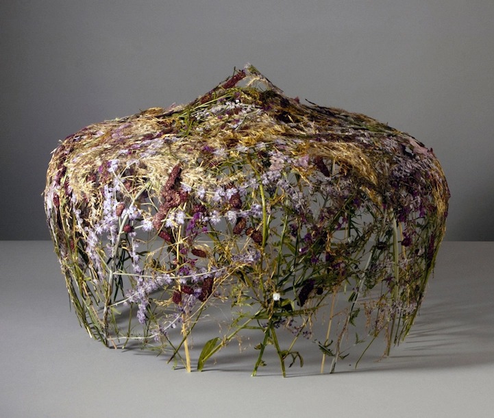 Delicate Vessels Made Of Pressed Flowers By Ignacio Canales Aracil 10