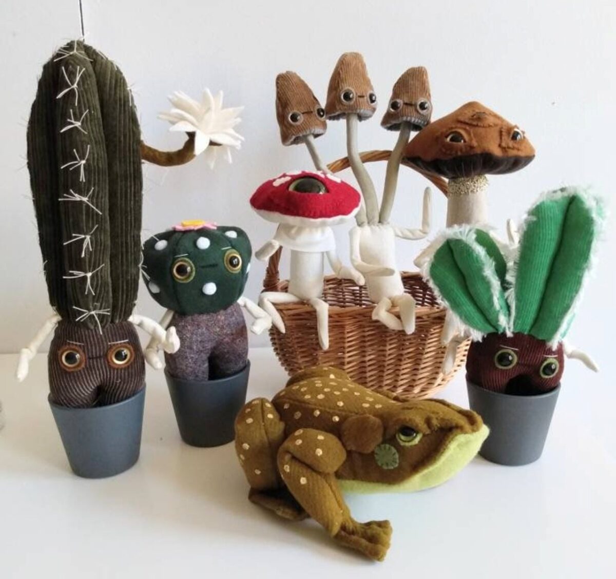 Fungus And Vegetable Textile Sculptures By Kami Goertz 6