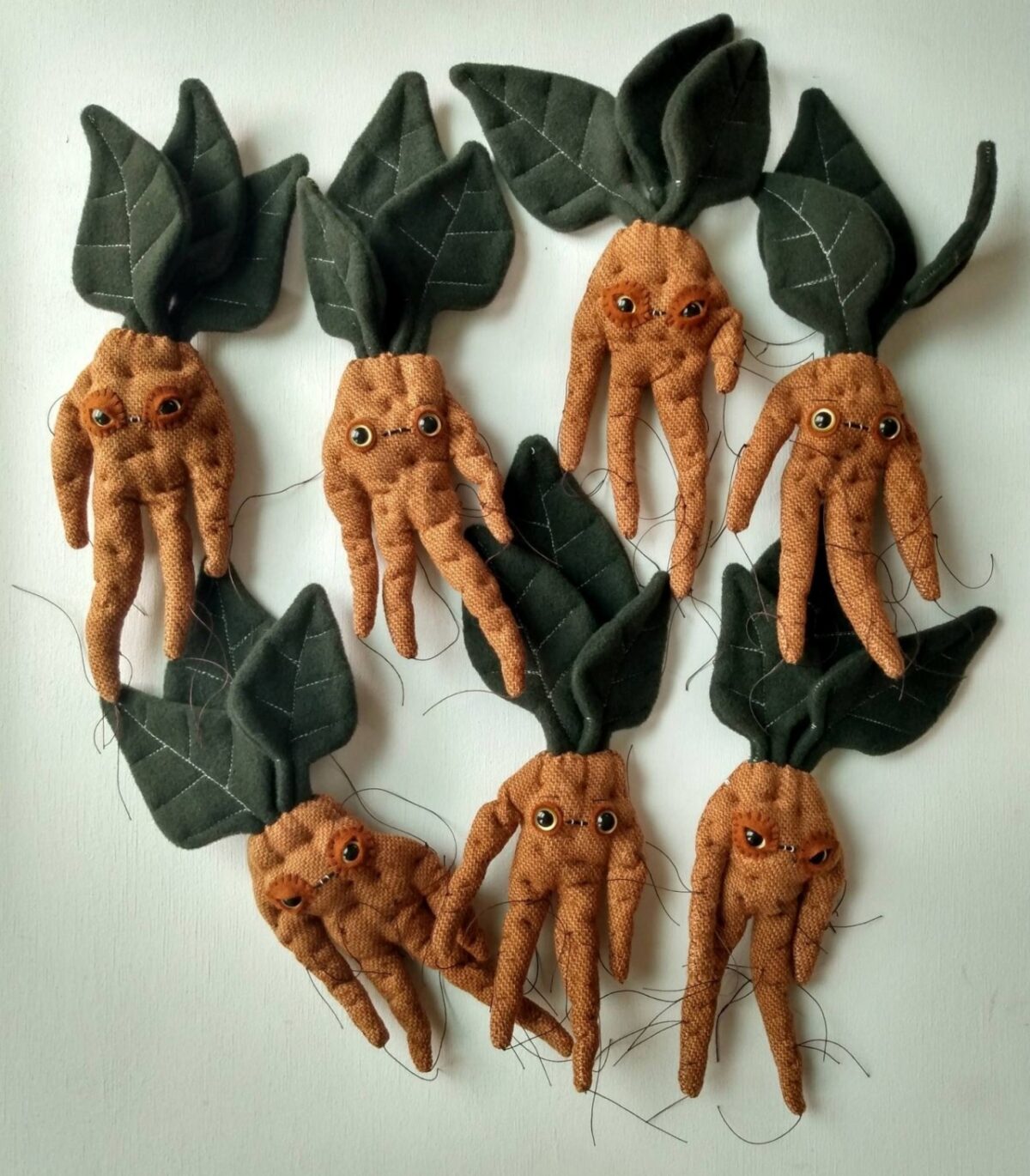 Fungus And Vegetable Textile Sculptures By Kami Goertz 7