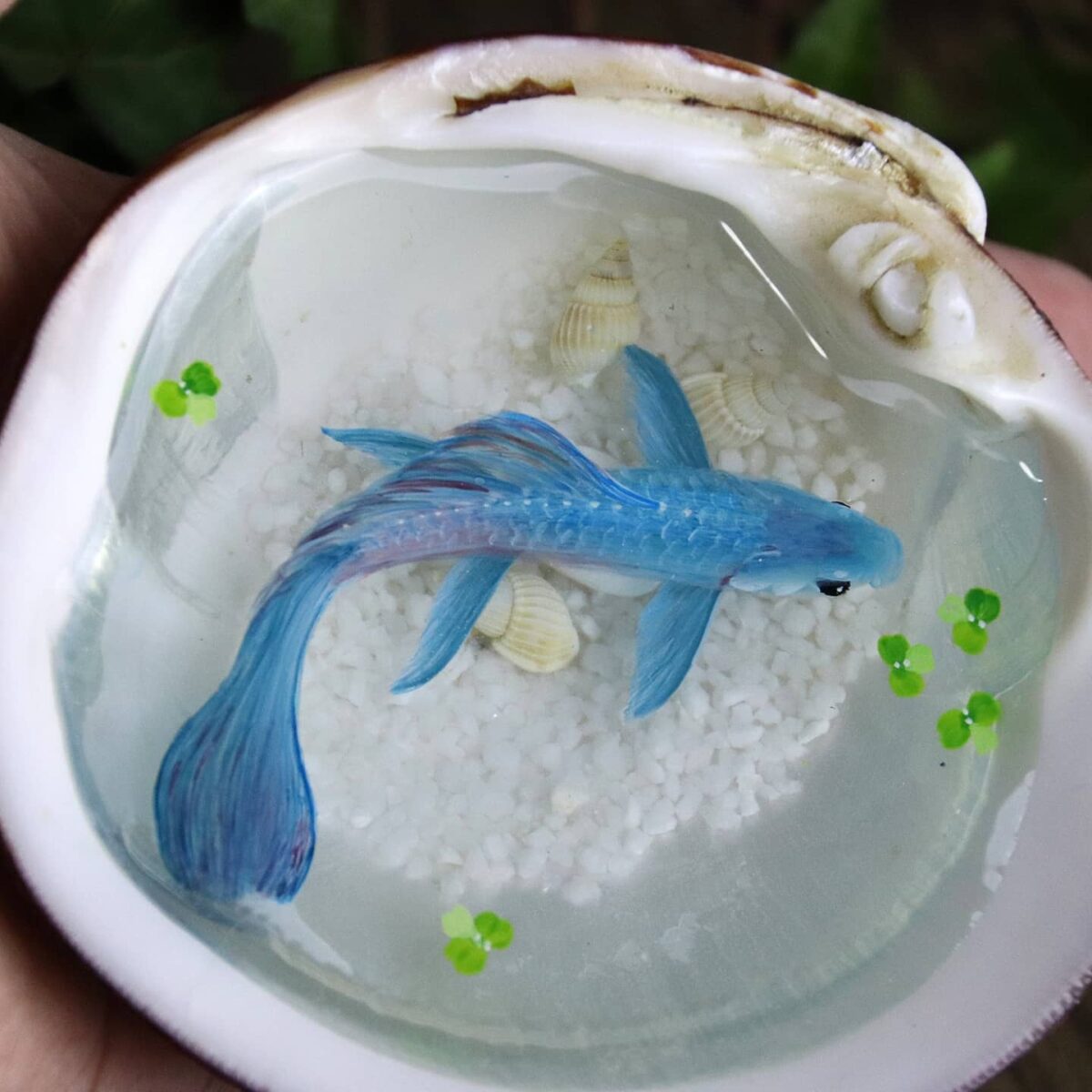 Gorgeous And Detailed 3d Paintings Of Fish In Resin By Feif Dong 7