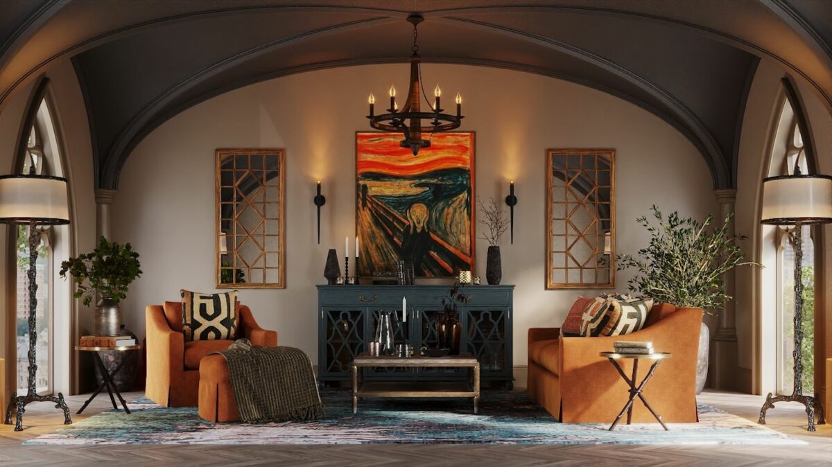 Gorgeous Home Decor Inspired By Famous Artists Color Palettes By Amaliya Brenneman 4