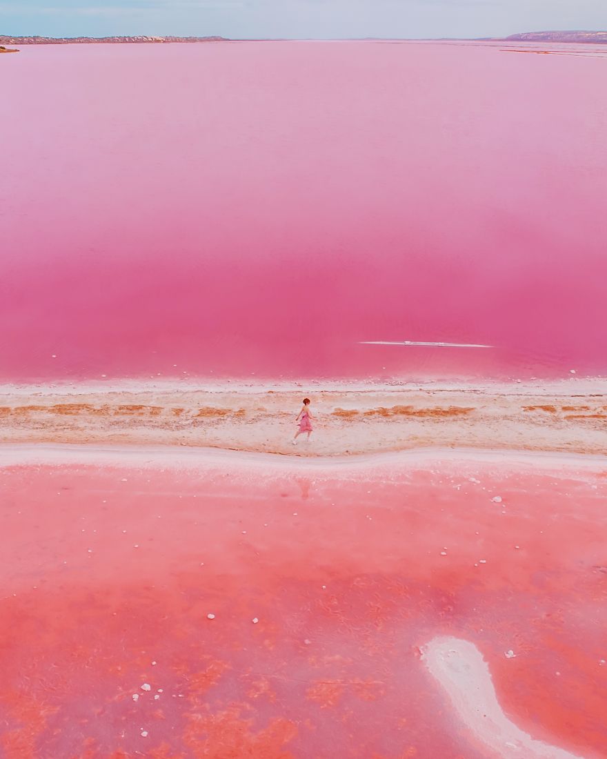 Gorgeous Pictures Of An Exuberant Pink Lagoon In Western Australia Captured By Kristina Makeeva 12