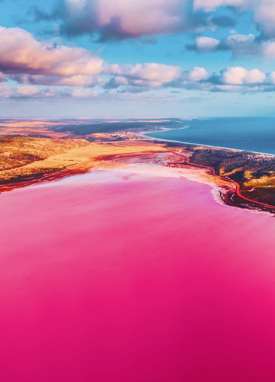 Gorgeous Pictures Of An Exuberant Pink Lagoon In Western Australia Captured By Kristina Makeeva 14