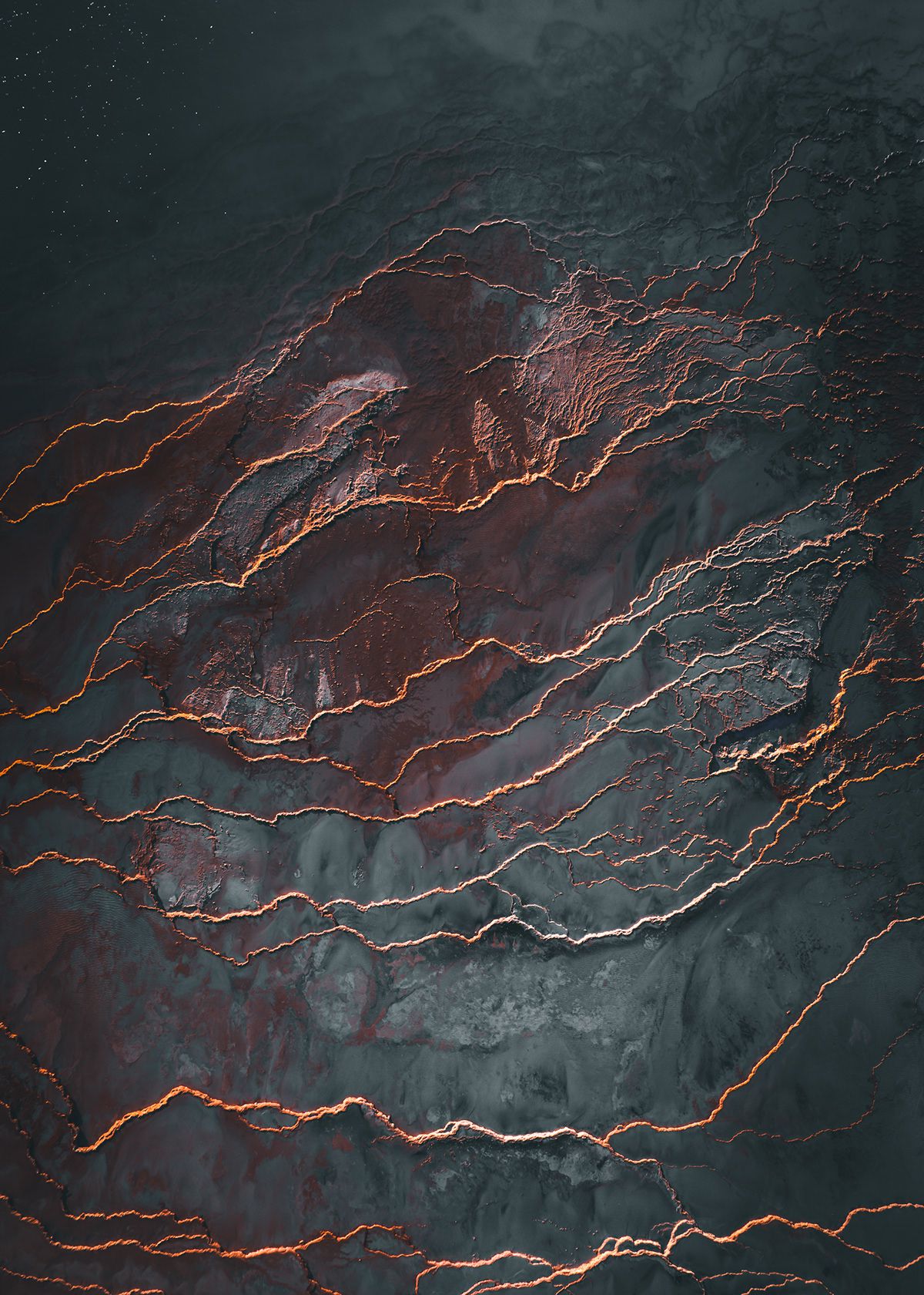 HVERA - an abstract aerial photography series by Brynjar Agustsson 2