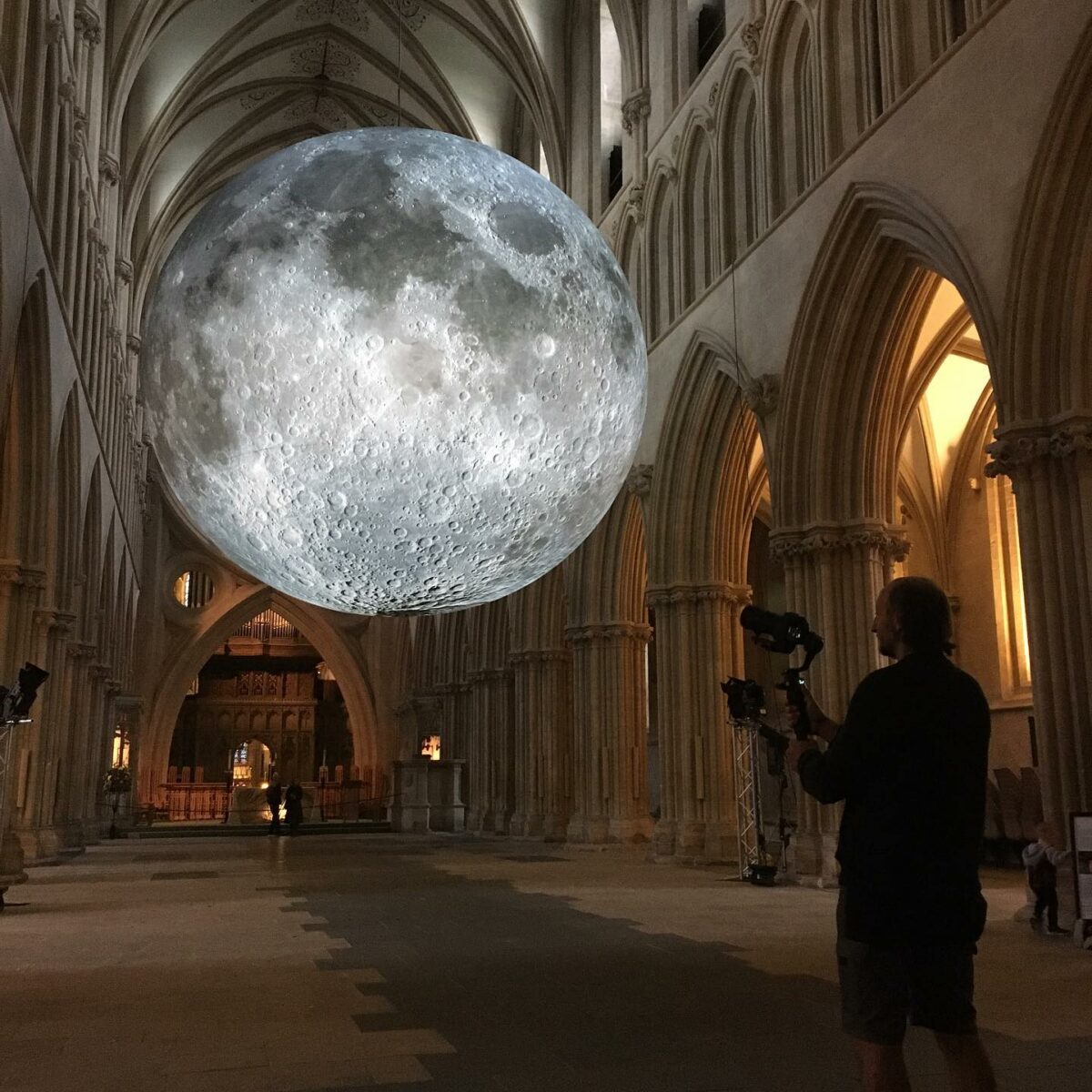 Museum Of The Moon Perfect Large Scale Replicas Of Our Natural Satellite By Luke Jerram 1