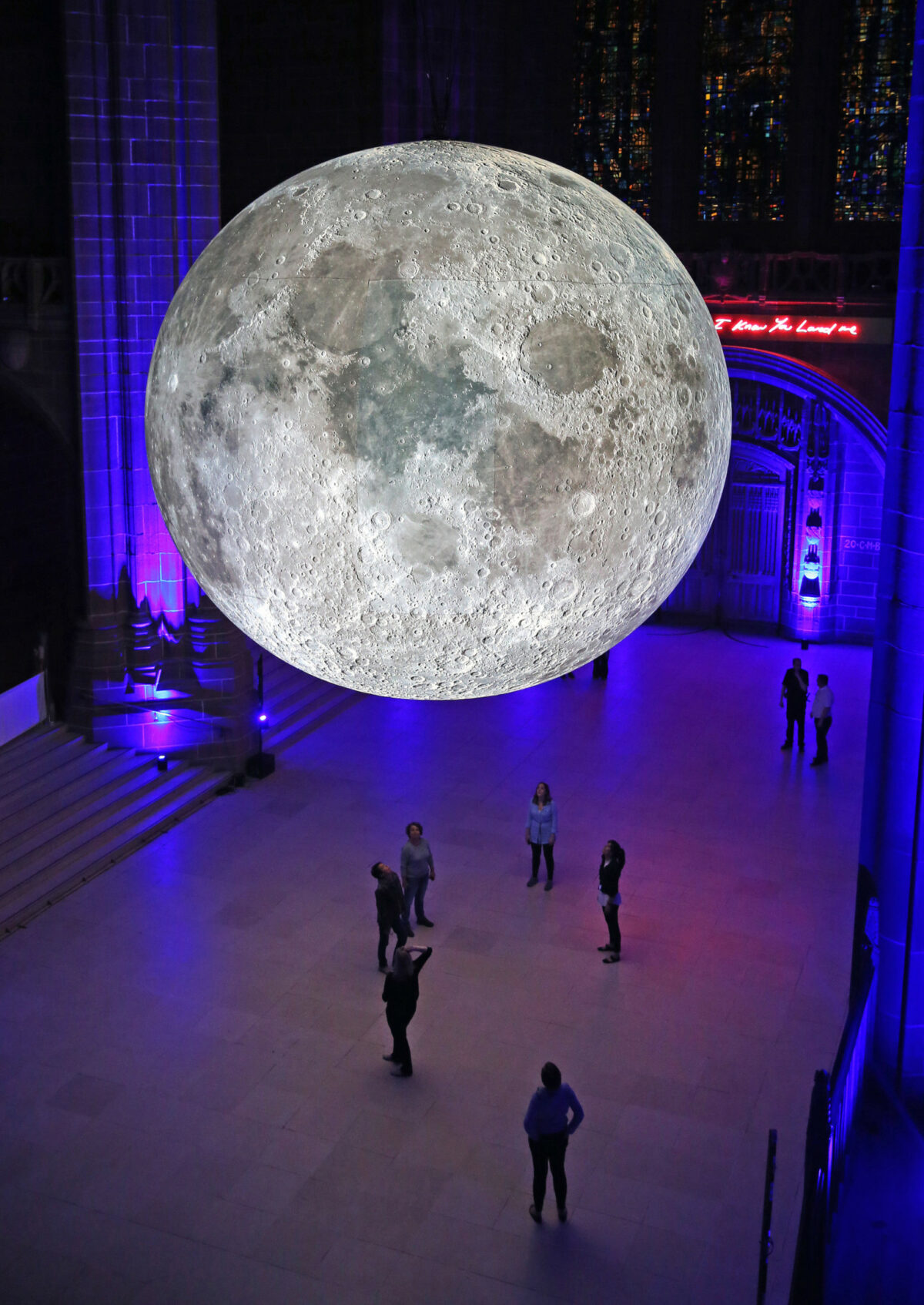 Museum Of The Moon Perfect Large Scale Replicas Of Our Natural Satellite By Luke Jerram 5