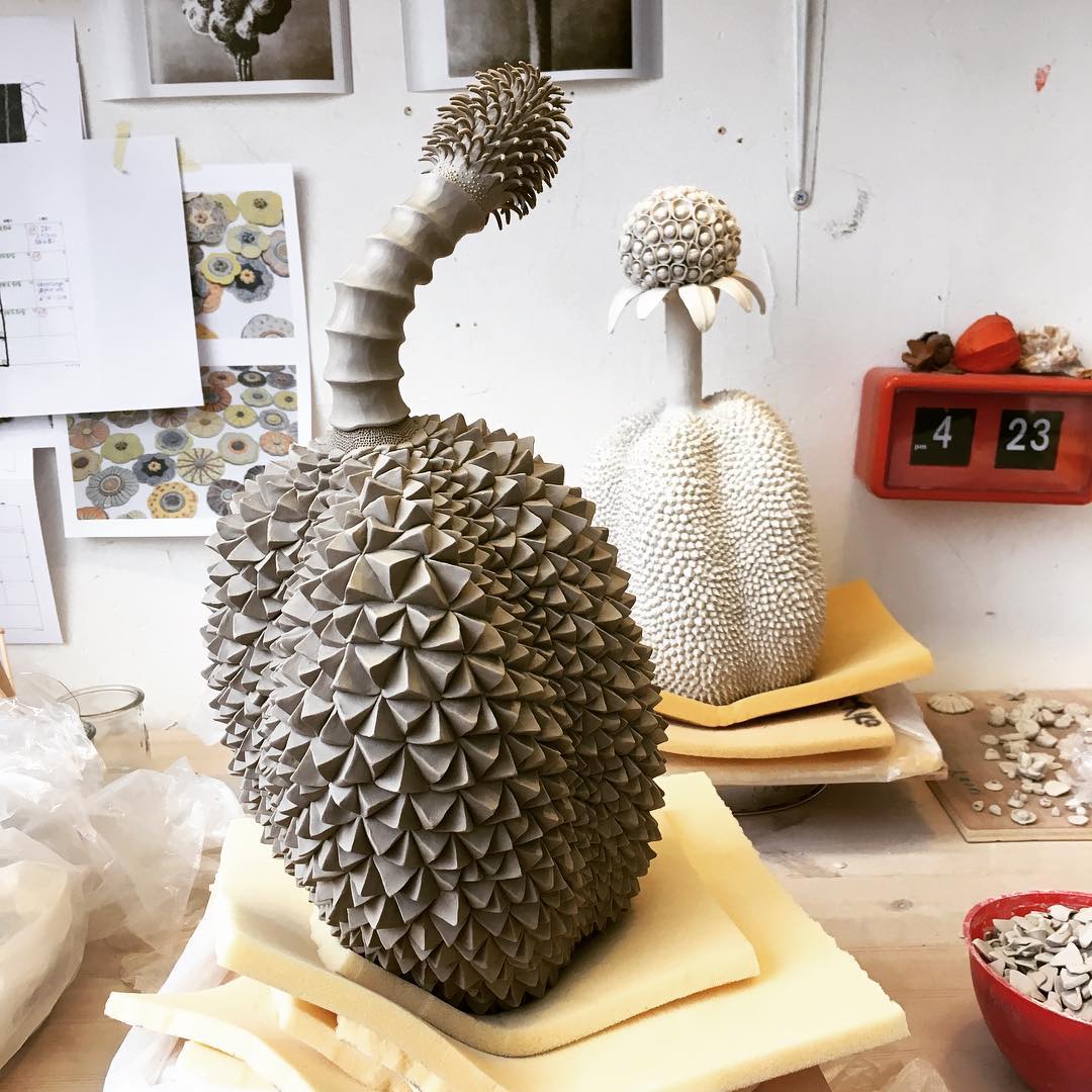 Otherworldly Fruits Fantastical Ceramic Sculptures By Kaori Kurihara 14