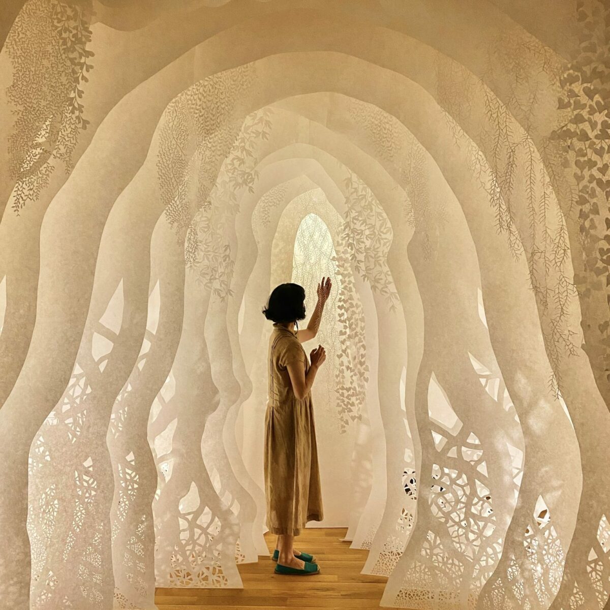 Sublime Paper Sculptures And Large Scale Installations By Ayumi Shibata 12