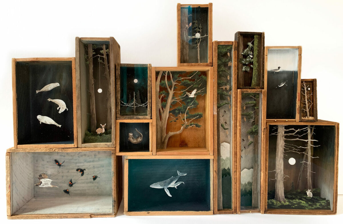Box Dioramas Fabulous Mixed Media Artworks By Allison May Kiphuth 16