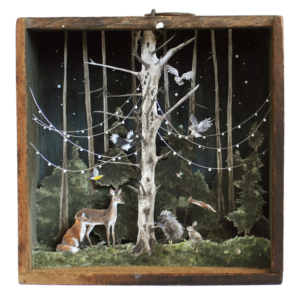 Box Dioramas Fabulous Mixed Media Artworks By Allison May Kiphuth 9