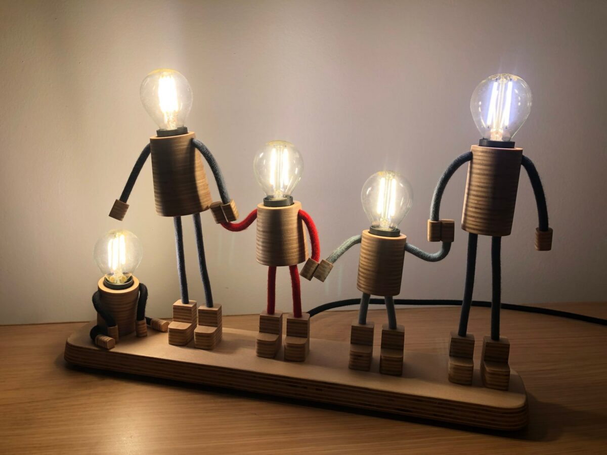 Creative Lamps Of Light Bulb Head Figures By Ivan Cvitkovic 11