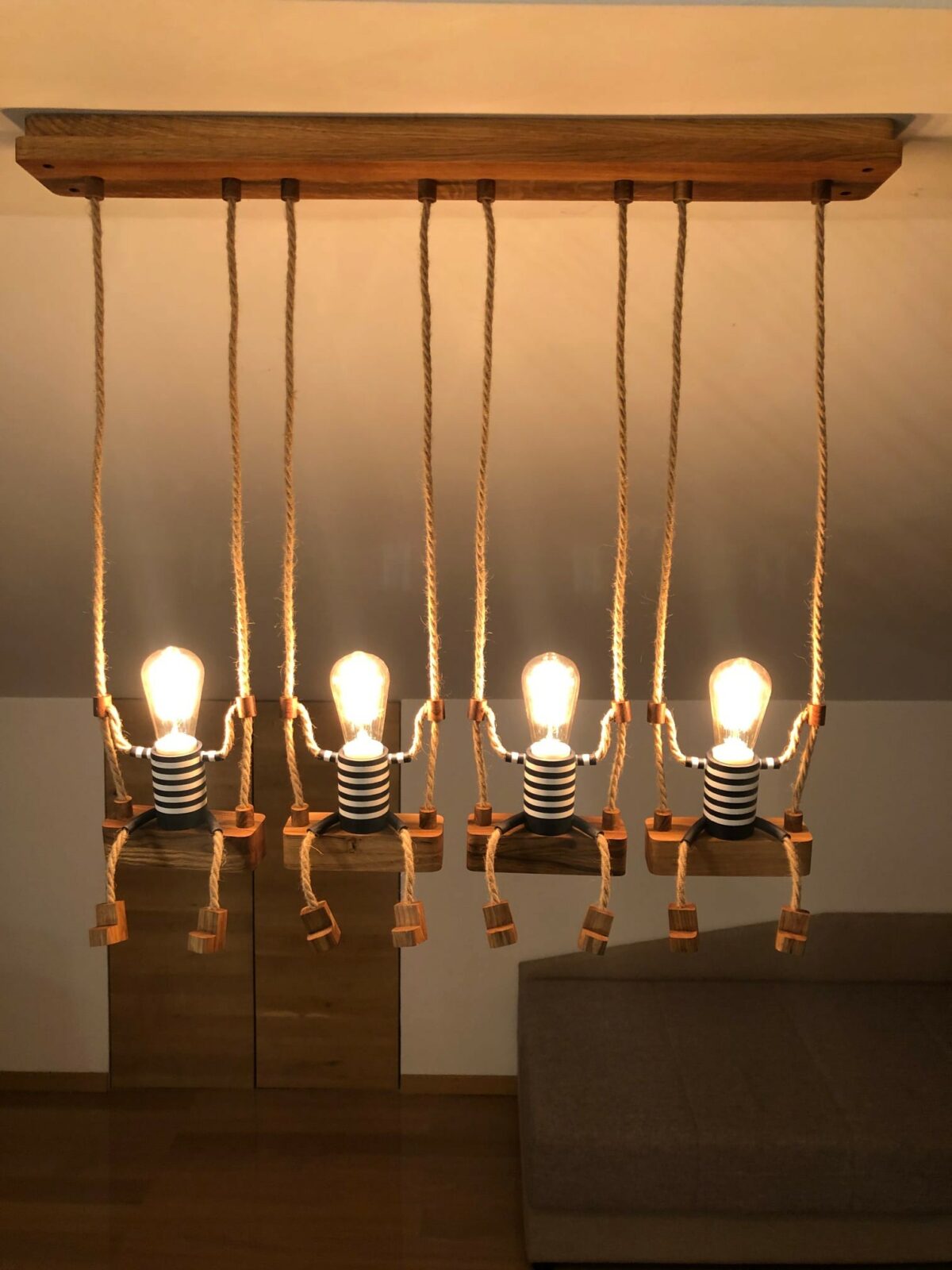 Creative Lamps Of Light Bulb Head Figures By Ivan Cvitkovic 2