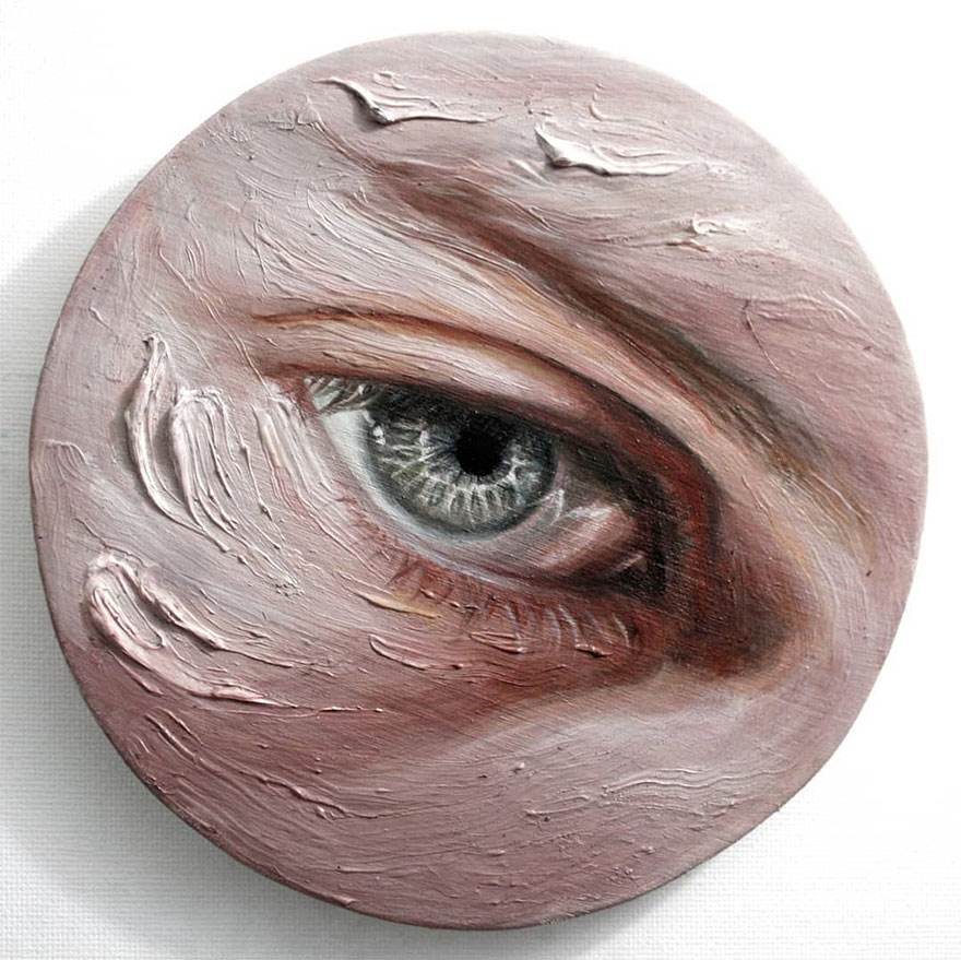 Expressive Eye Paintings By Maldha Mohamed 1