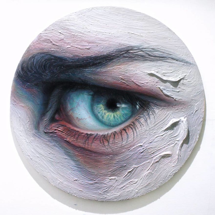 Expressive Eye Paintings By Maldha Mohamed 13