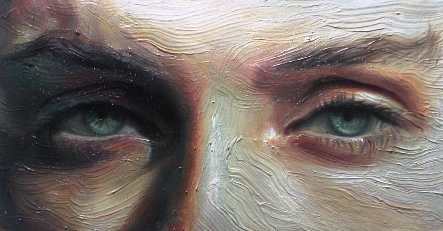 Expressive Eye Paintings By Maldha Mohamed 14