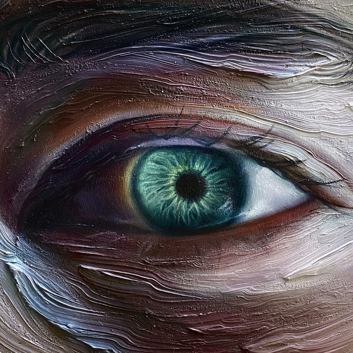 Expressive Eye Paintings By Maldha Mohamed 19