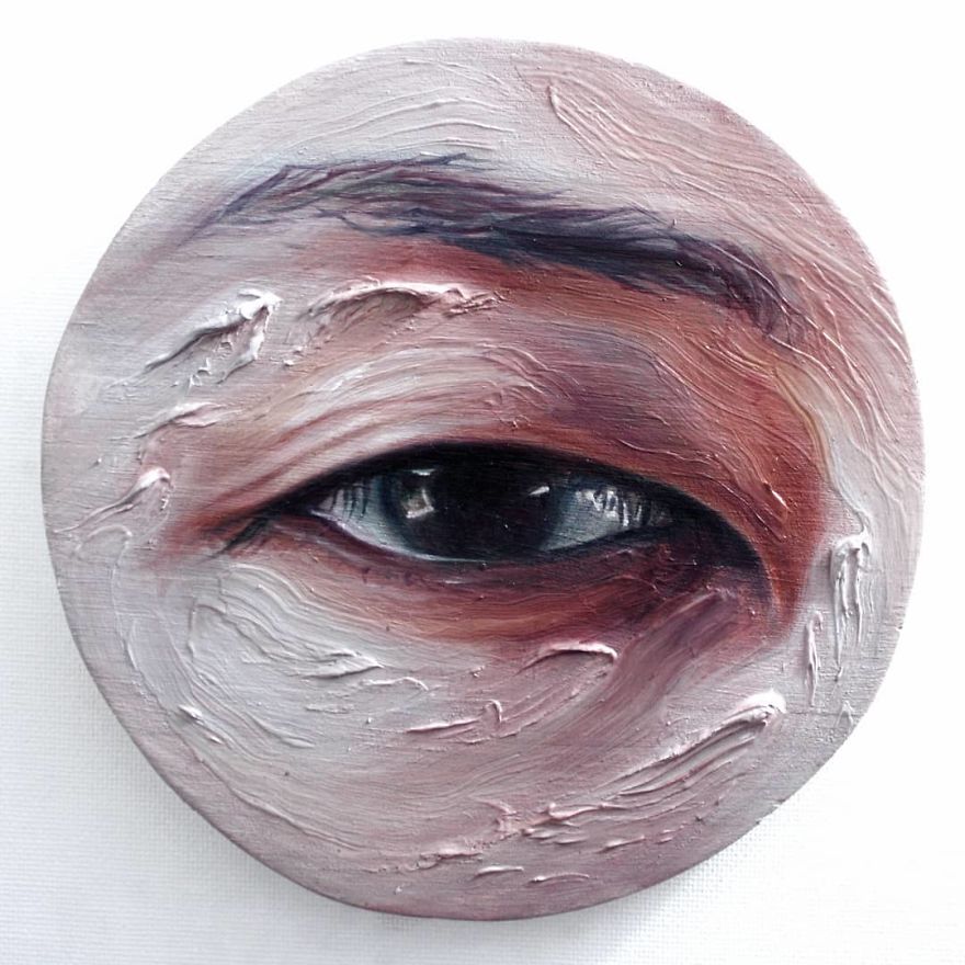 Expressive Eye Paintings By Maldha Mohamed 2