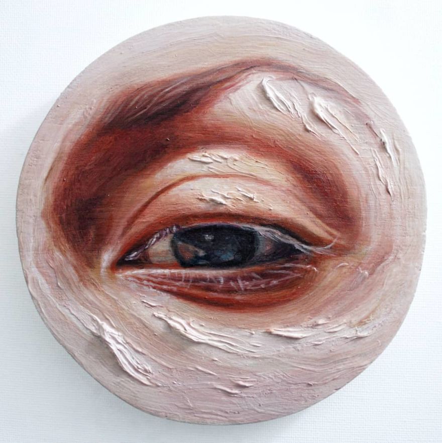 Expressive Eye Paintings By Maldha Mohamed 4