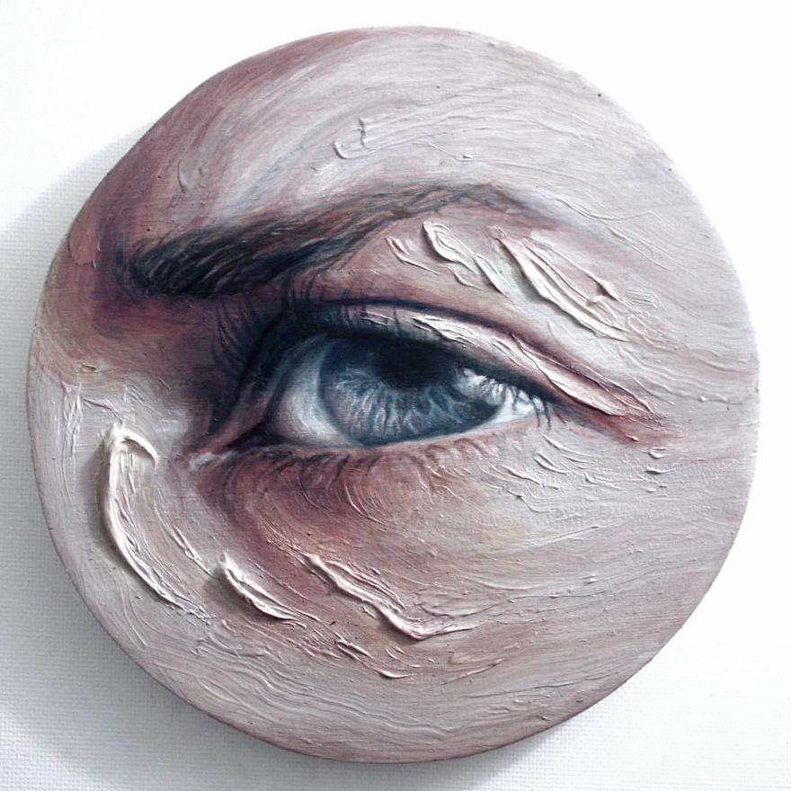 Expressive Eye Paintings By Maldha Mohamed 5