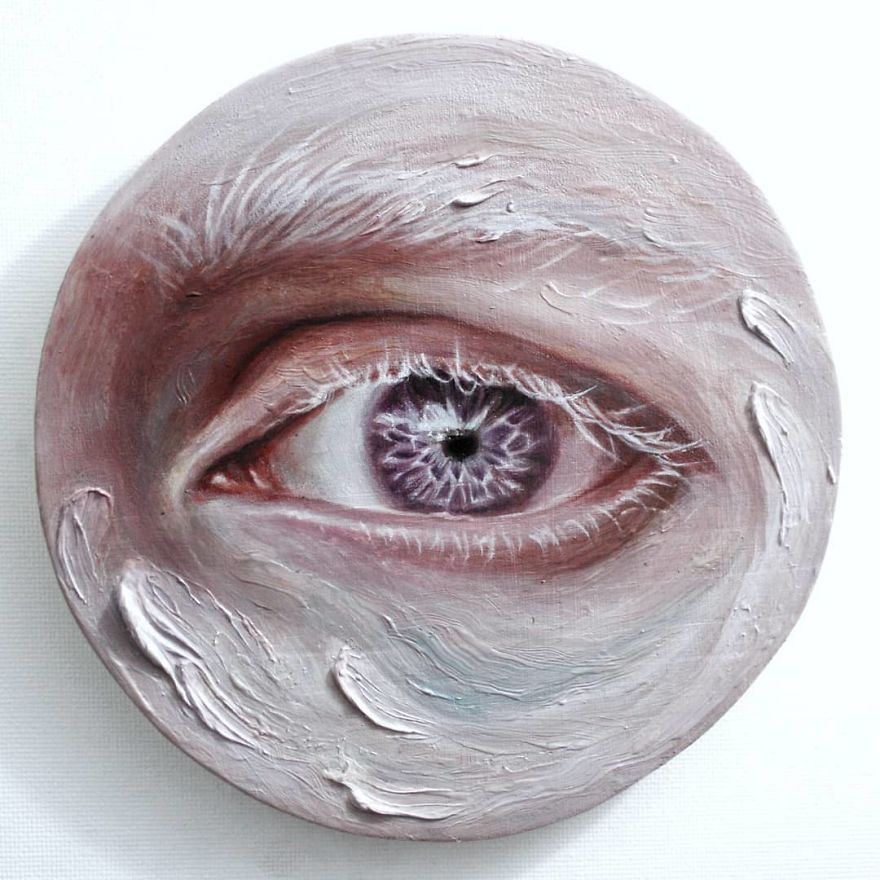 Expressive Eye Paintings By Maldha Mohamed 6
