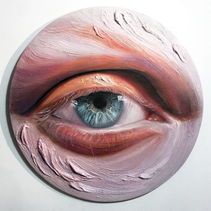Expressive Eye Paintings By Maldha Mohamed 8