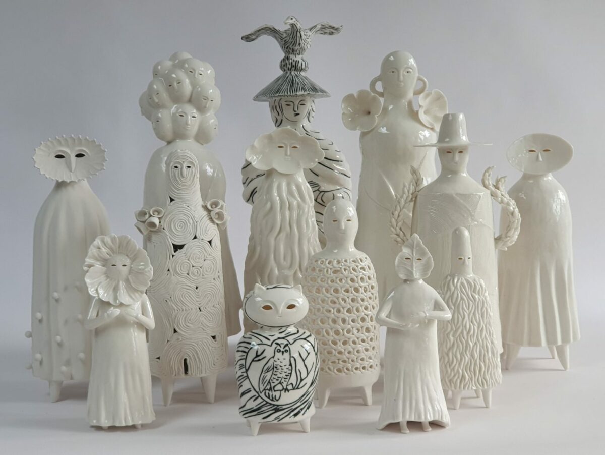 Fascinating Porcelain Sculptures Of Quirky Hybrid Creatures By Sophie Woodrow 2