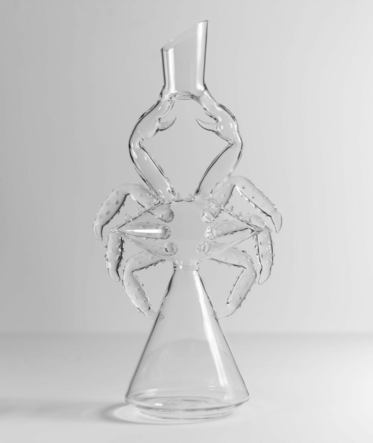 Fantastic Sculptural Wine Decanters In The Form Of Sea Creatures By Charlie Matz 6