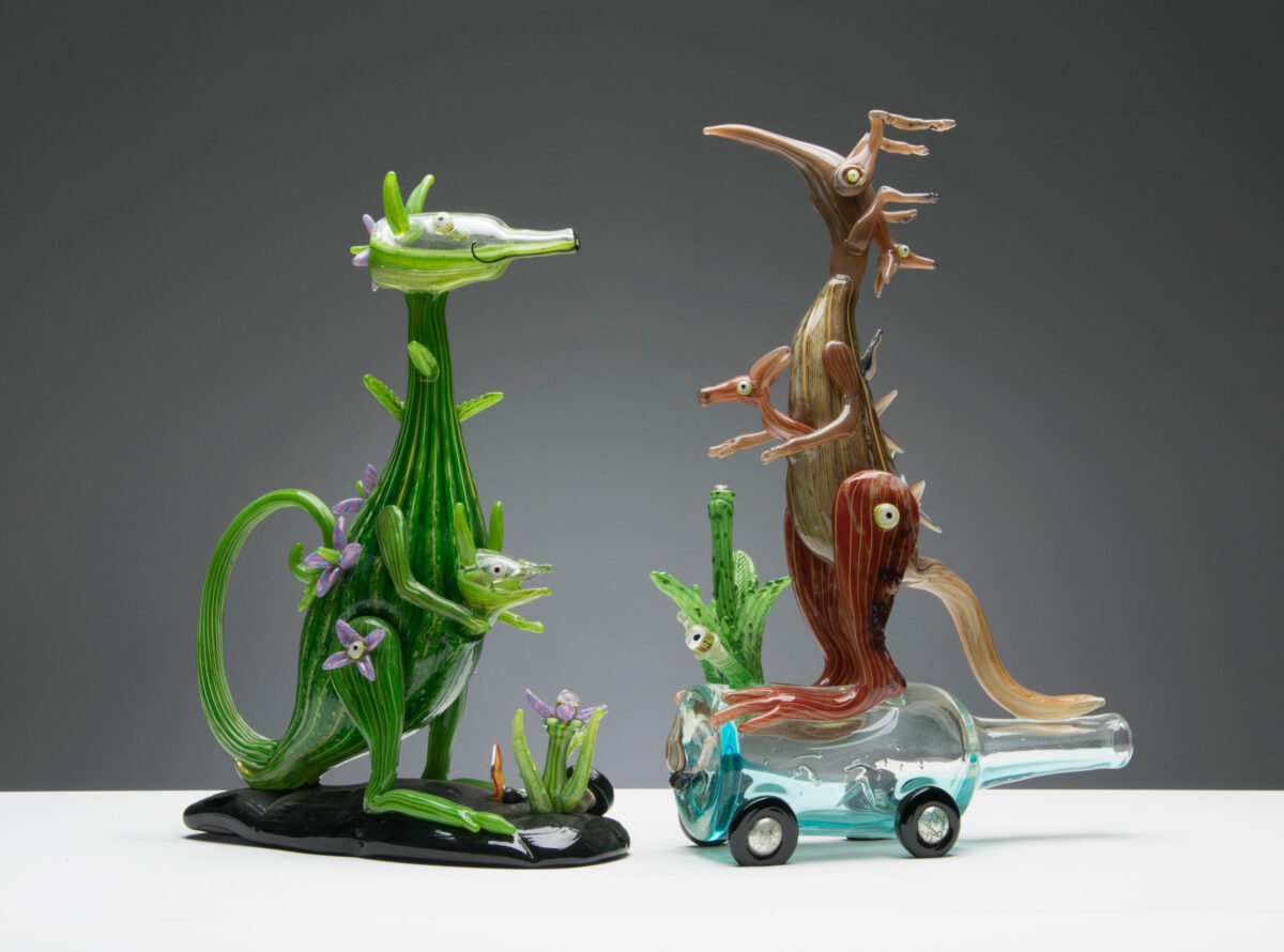 Fascinating Glass Sculptures Of Quirky Creatures And Objects By Tom Moore 11