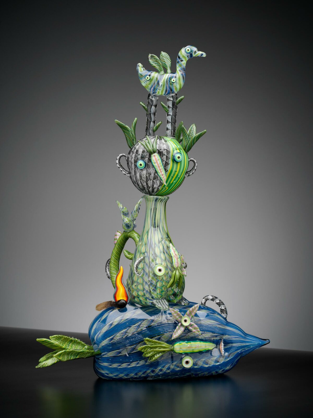 Fascinating Glass Sculptures Of Quirky Creatures And Objects By Tom Moore 17
