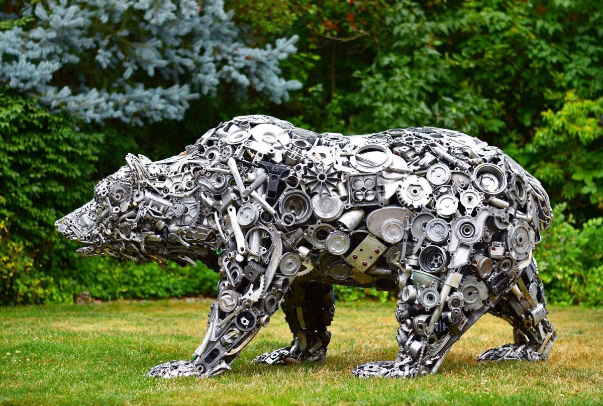 Incredible Welded Sculptures Made From Scrap Metal By Brian Mock 5