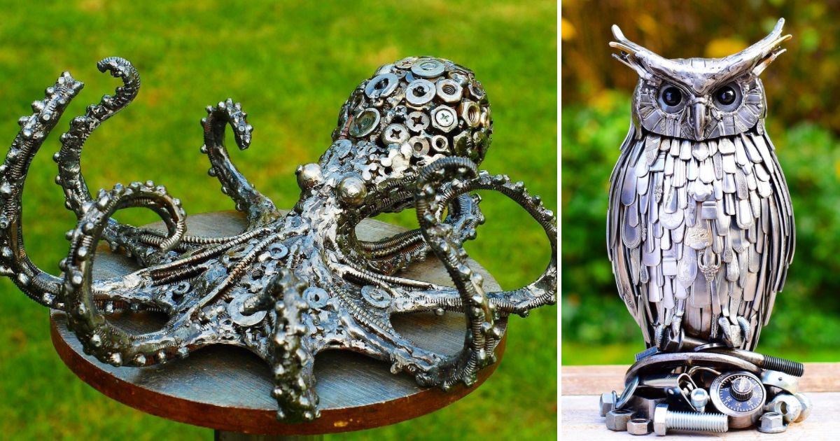 Incredible Welded Sculptures Made From Scrap Metal By Brian Mock 5