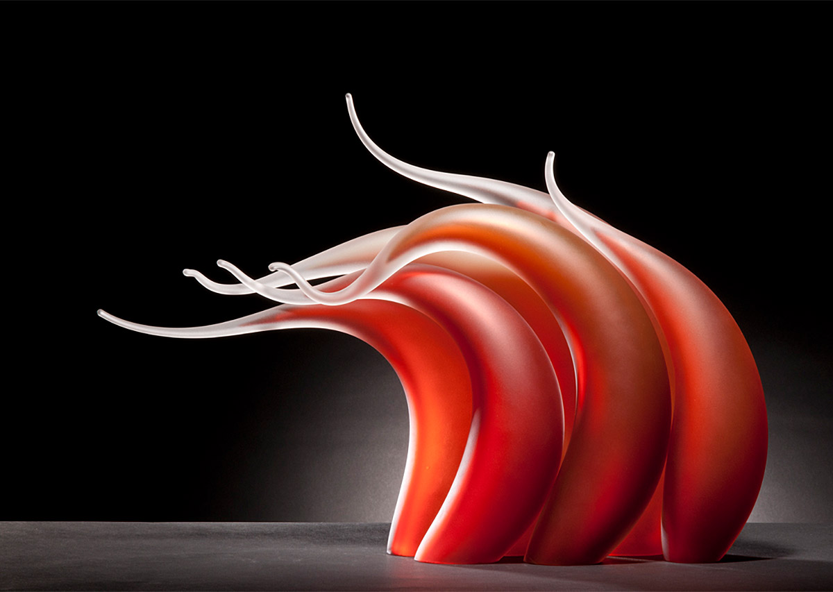 Magnificent Abstract Glass Sculptures By Rick Eggert 1