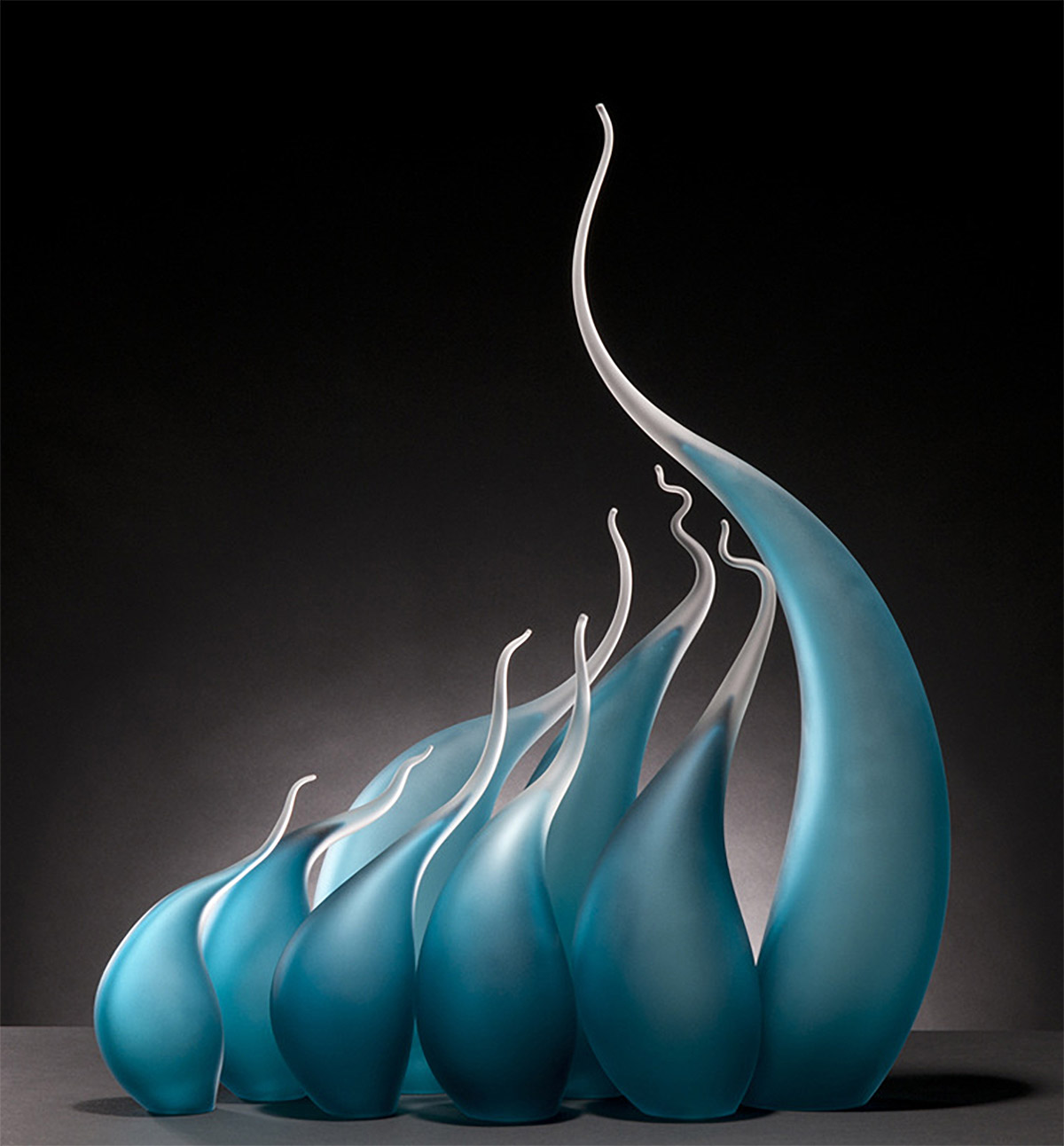 Magnificent Abstract Glass Sculptures By Rick Eggert 10