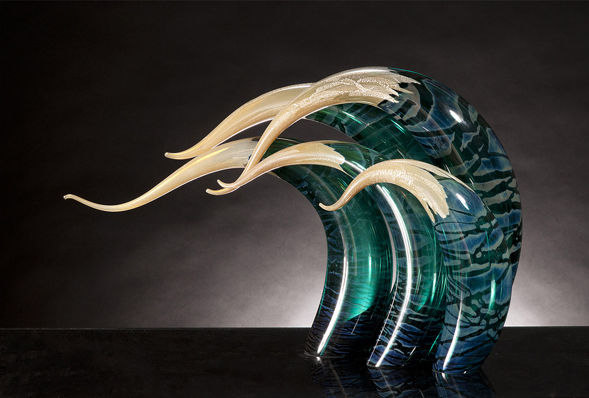 Magnificent Abstract Glass Sculptures By Rick Eggert 13