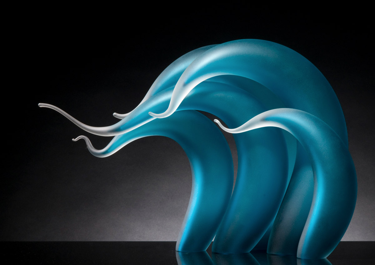 Magnificent Abstract Glass Sculptures By Rick Eggert 15