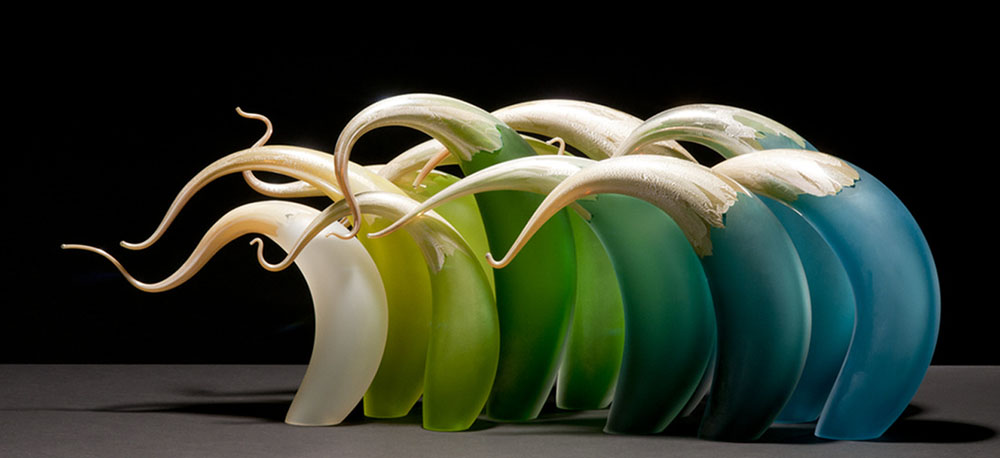 Magnificent Abstract Glass Sculptures By Rick Eggert 16
