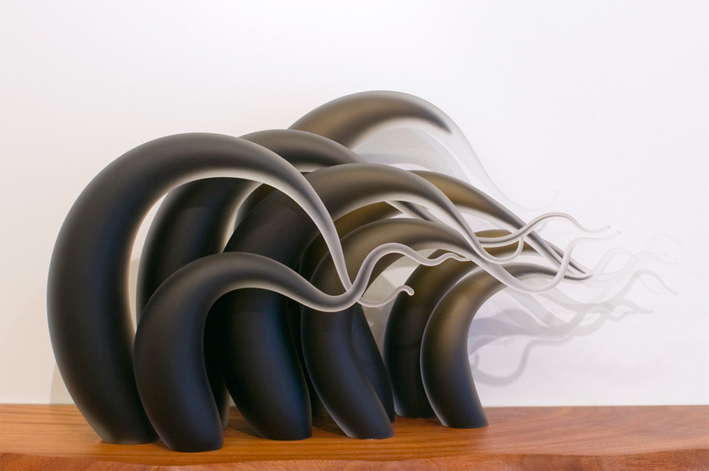 Magnificent Abstract Glass Sculptures By Rick Eggert 17