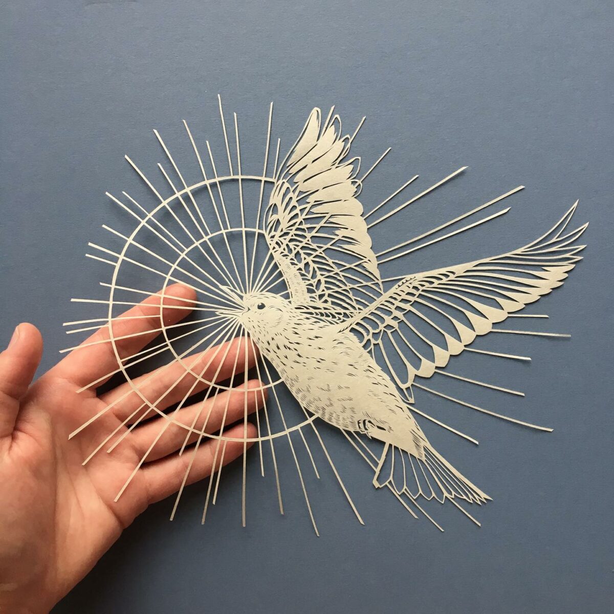 The minutely delicate paper cuttings of Elin Price