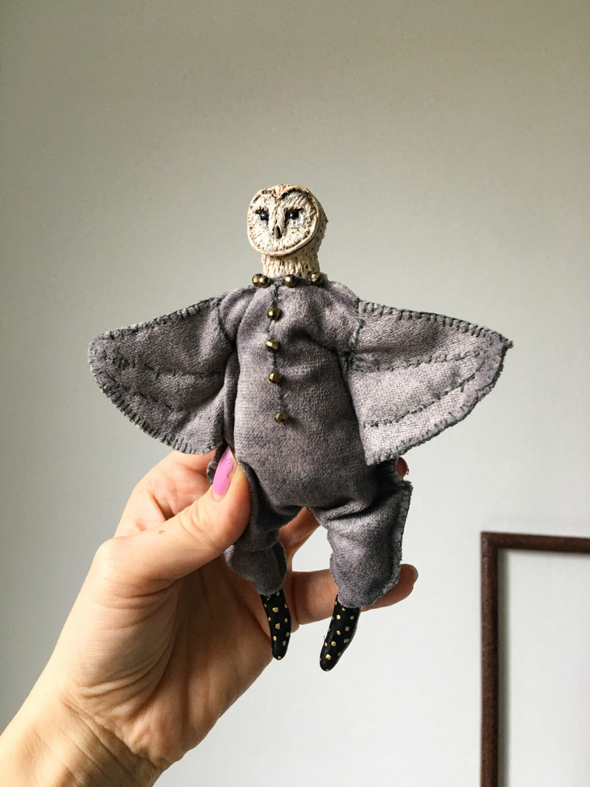 Whimsical Art Dolls And Paintings Of Magical Beings By Agata Glowacka Khloponina 2