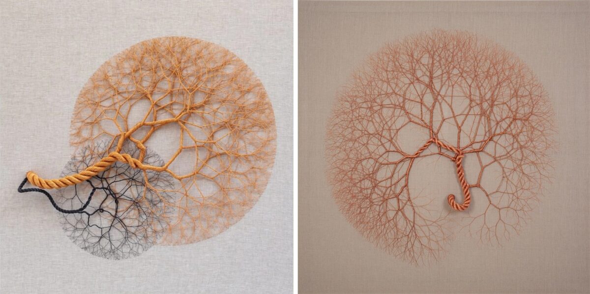 Ciclotramas Hypnotizing Tree And Roots Like Installations By Janaina Mello Landini 10