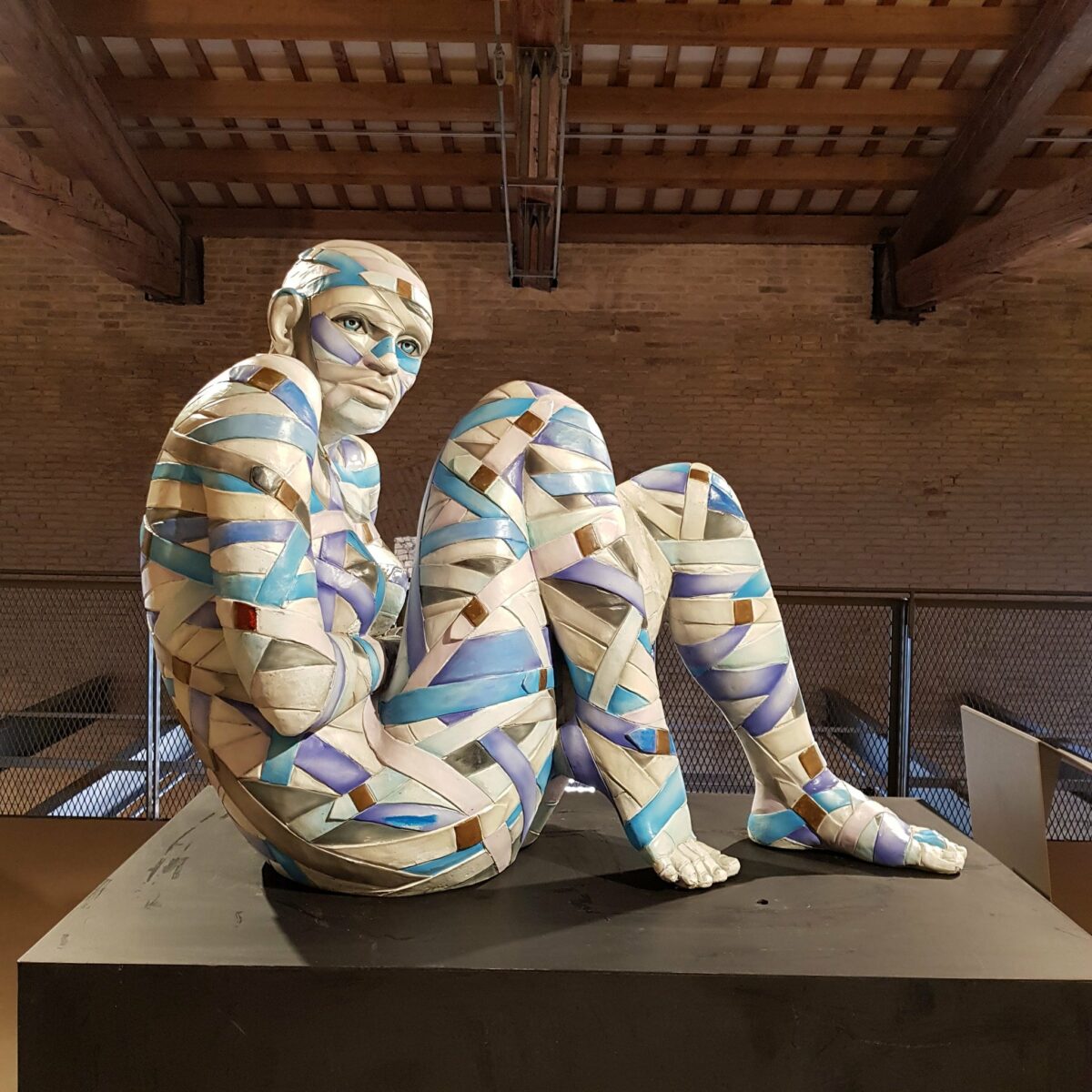 Expressive Figurative Sculptures Gorgeously Covered By Colorful Patterns By Paola Epifani Rabarama 10